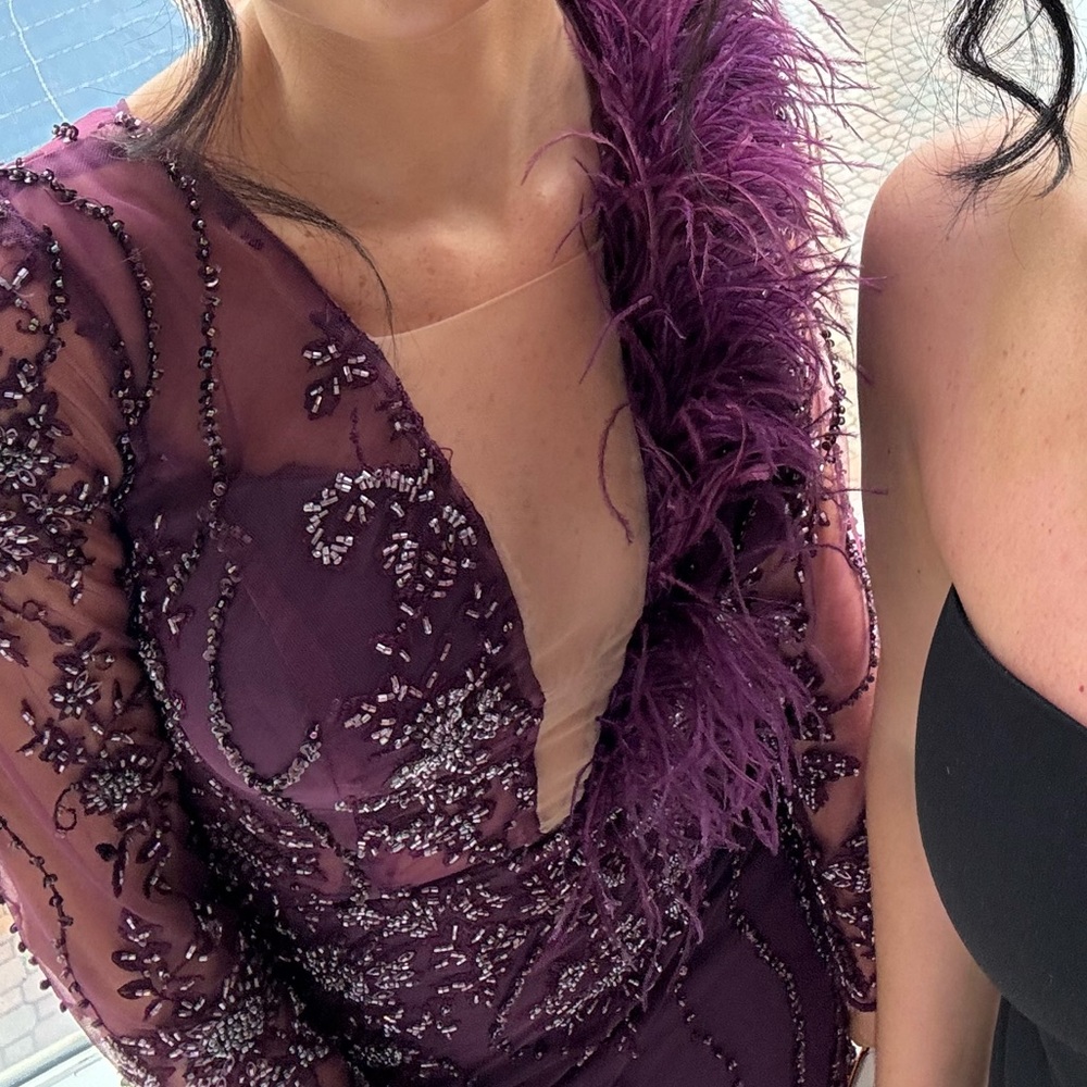 Custom made couture evening gown - Picture 2 of 6